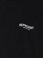 Represent Men's Cotton Sweatshirt Black, view 3