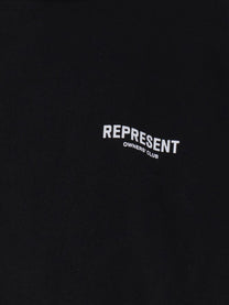 Represent Men's Cotton Sweatshirt Black