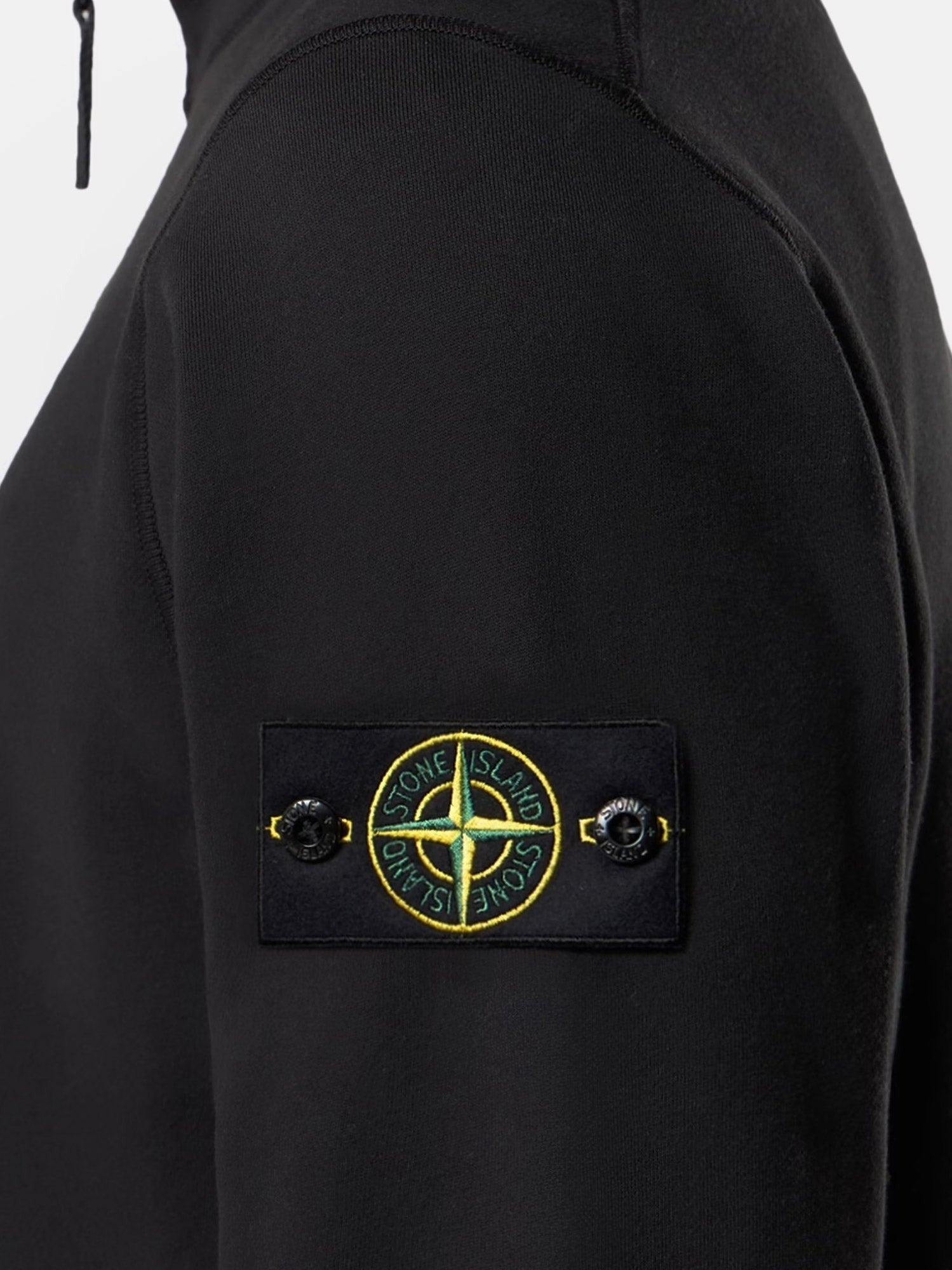Stone Island Men's Cotton Sweatshirt Black