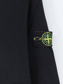 Stone Island Men's Cotton Sweatshirt Black
