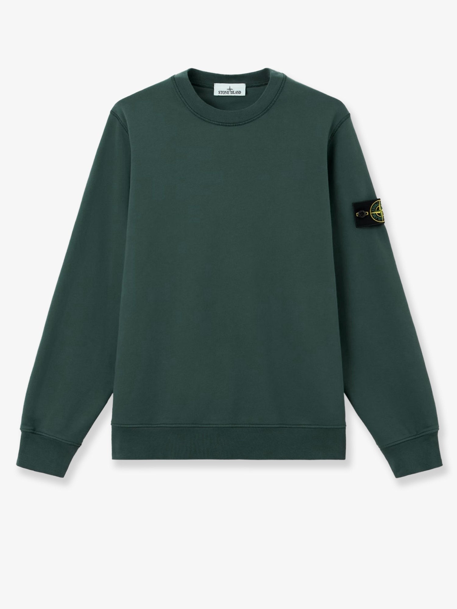 Stone Island Men's Cotton Sweatshirt Green