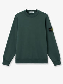 Stone Island Men's Cotton Sweatshirt Green