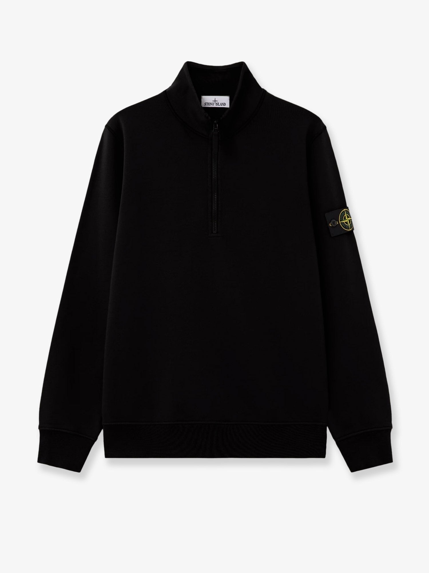 Stone Island Men's Cotton Sweatshirt Black