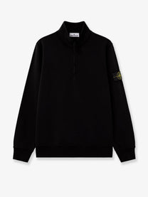 Stone Island Men's Cotton Sweatshirt Black