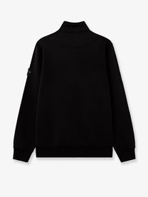 Stone Island Men's Cotton Sweatshirt Black