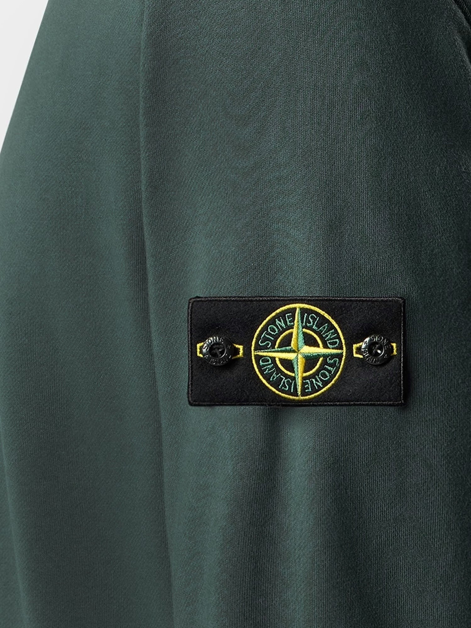 Stone Island Men's Cotton Sweatshirt Green