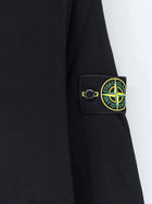 Stone Island Men's Cotton Sweatshirt Black