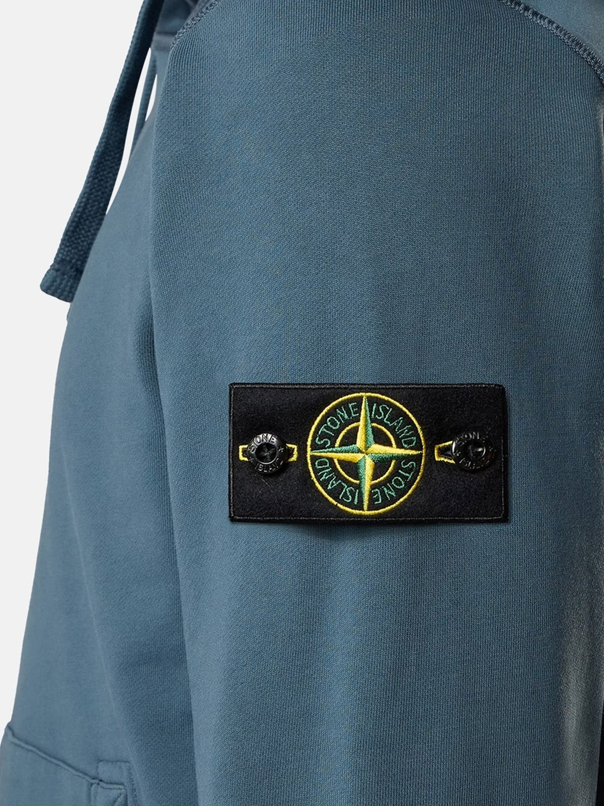 Stone Island Men's Cotton Sweatshirt Grey, view 3