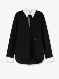 Celine Men's Cotton Sweatshirt Black