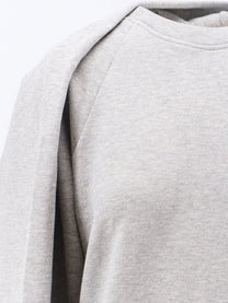 Dries Van Noten Women's Cotton Sweatshirt Grey