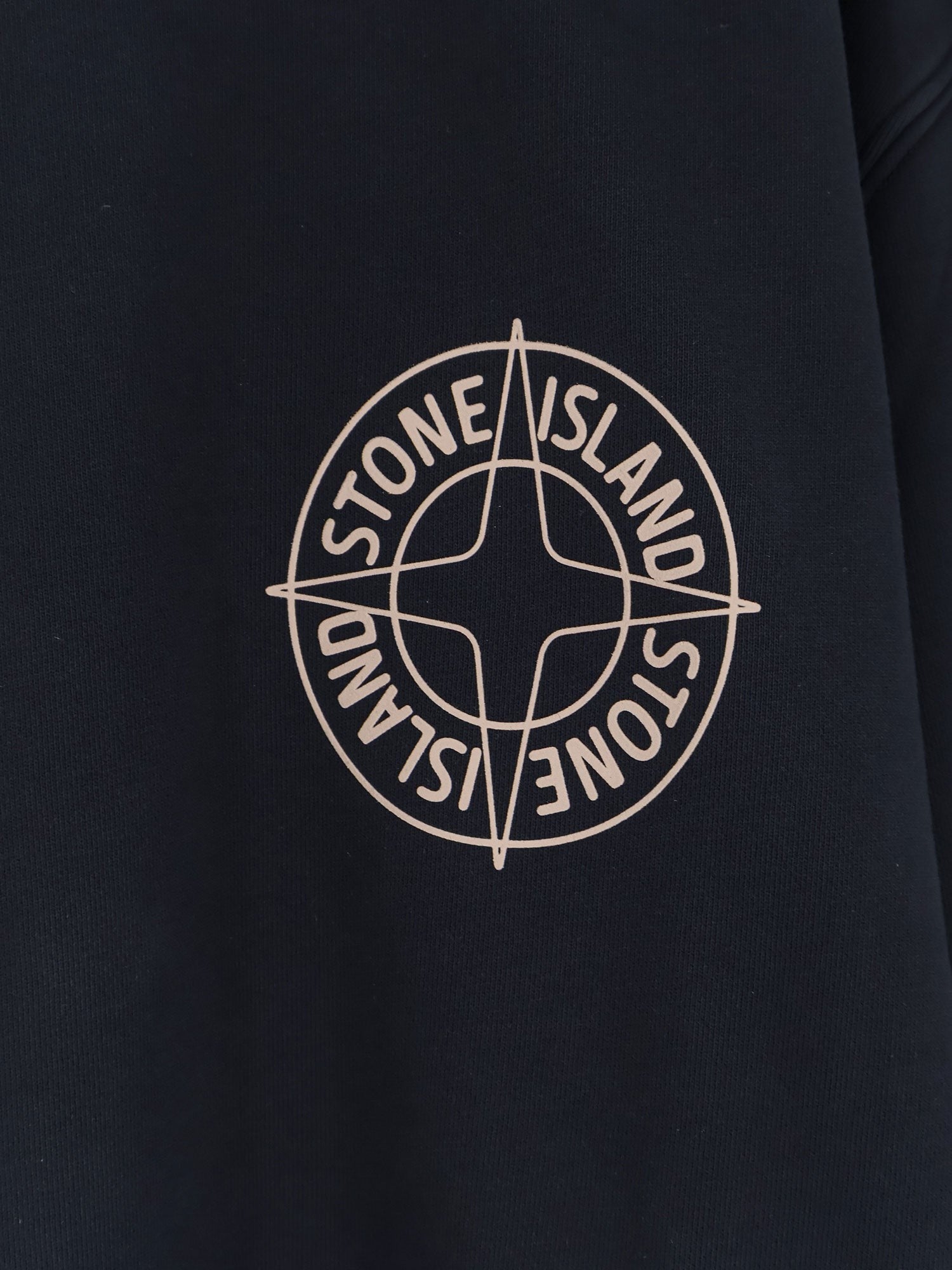 Stone Island Men's Cotton Sweatshirt Blue