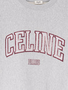 Celine Women's Cotton Sweatshirt White, view 3