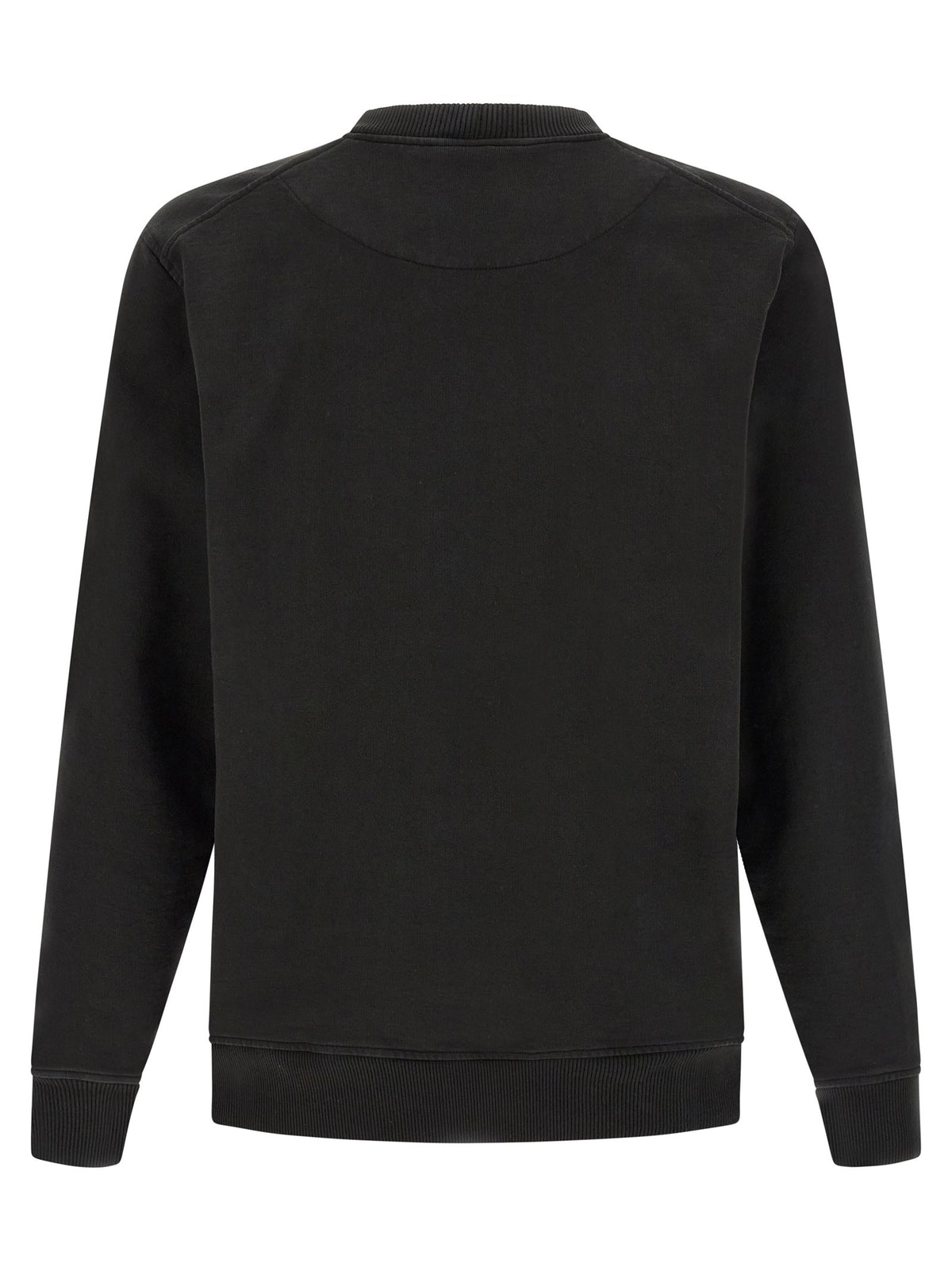 Riviera Project Cotton Sweatshirt Black, view 2