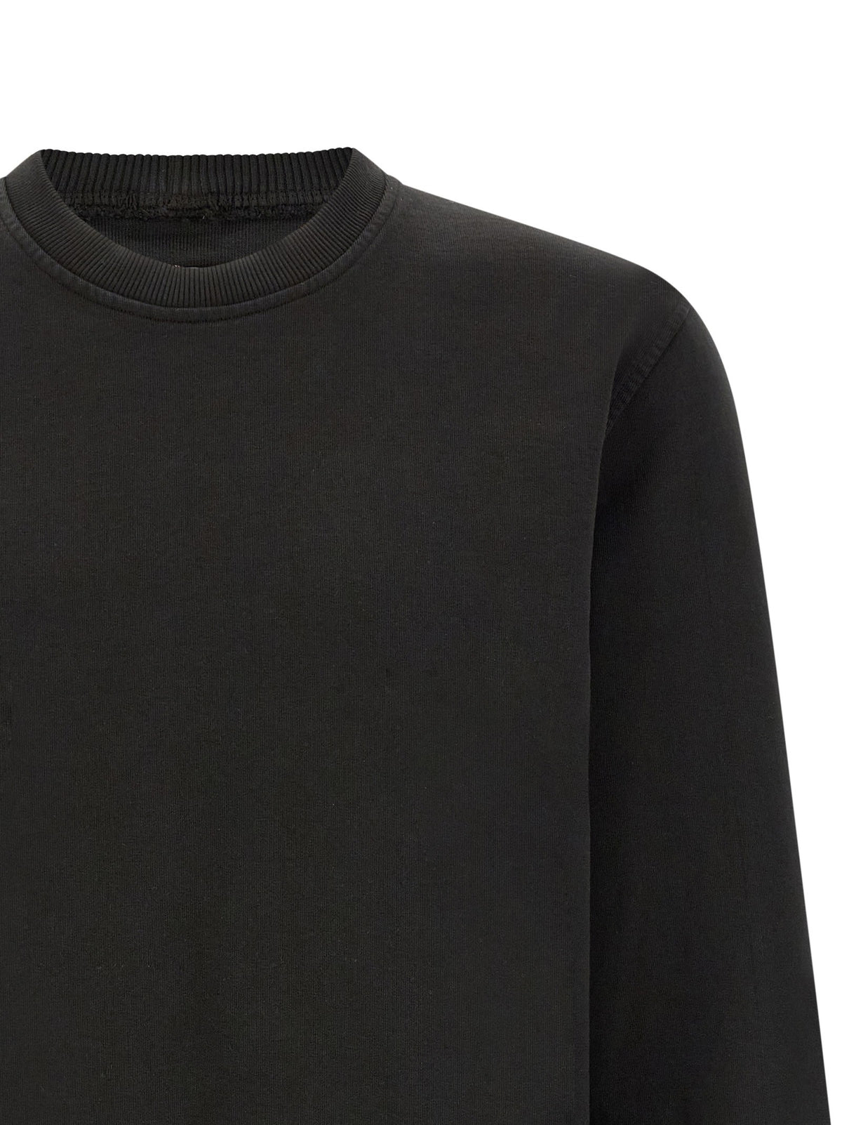 Riviera Project Cotton Sweatshirt Black, view 3