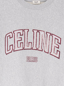 Celine Women's Cotton Sweatshirt White