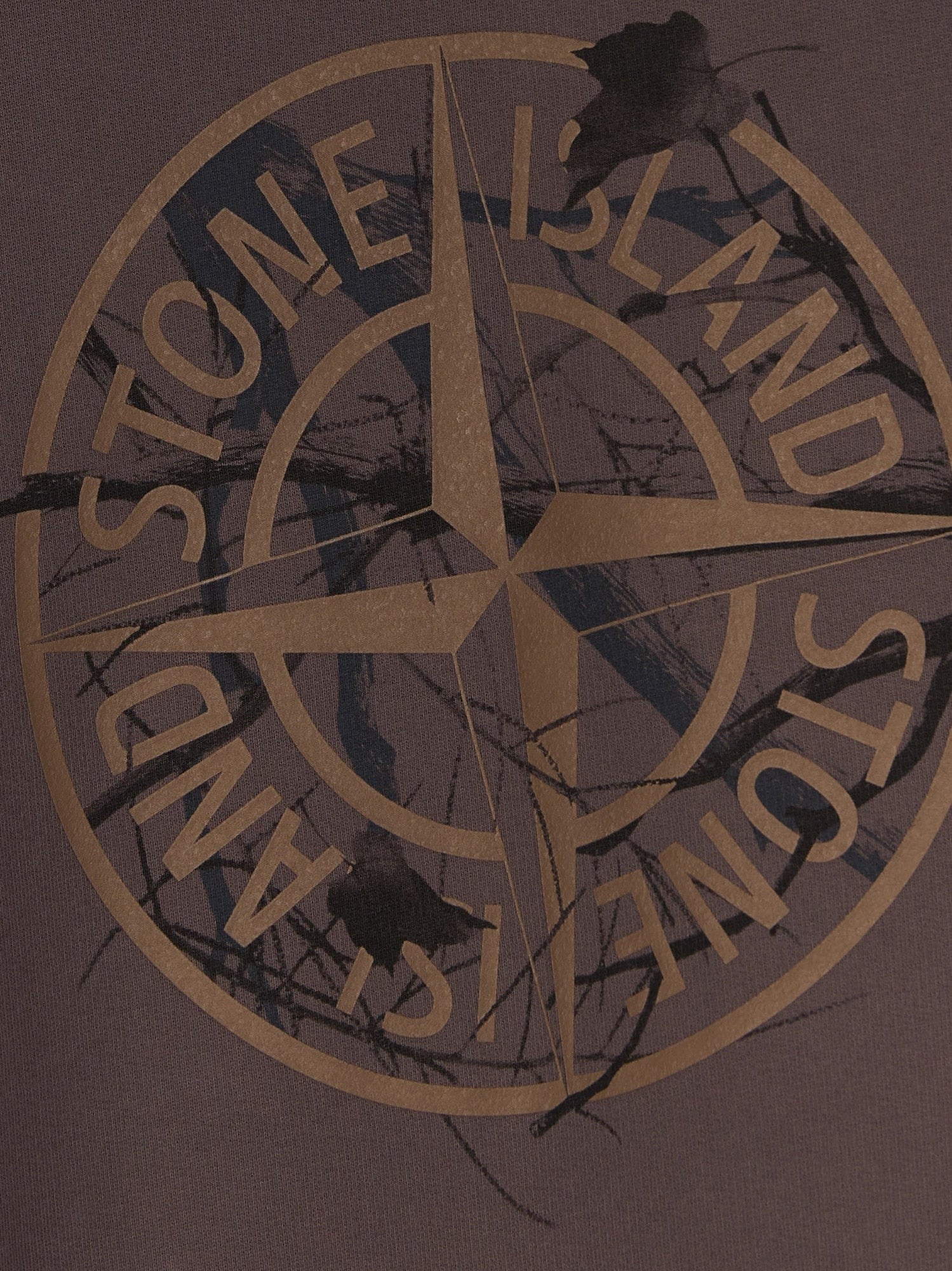 Stone Island Men's Cotton Sweatshirt Red
