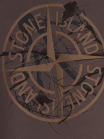 Stone Island Men's Cotton Sweatshirt Red