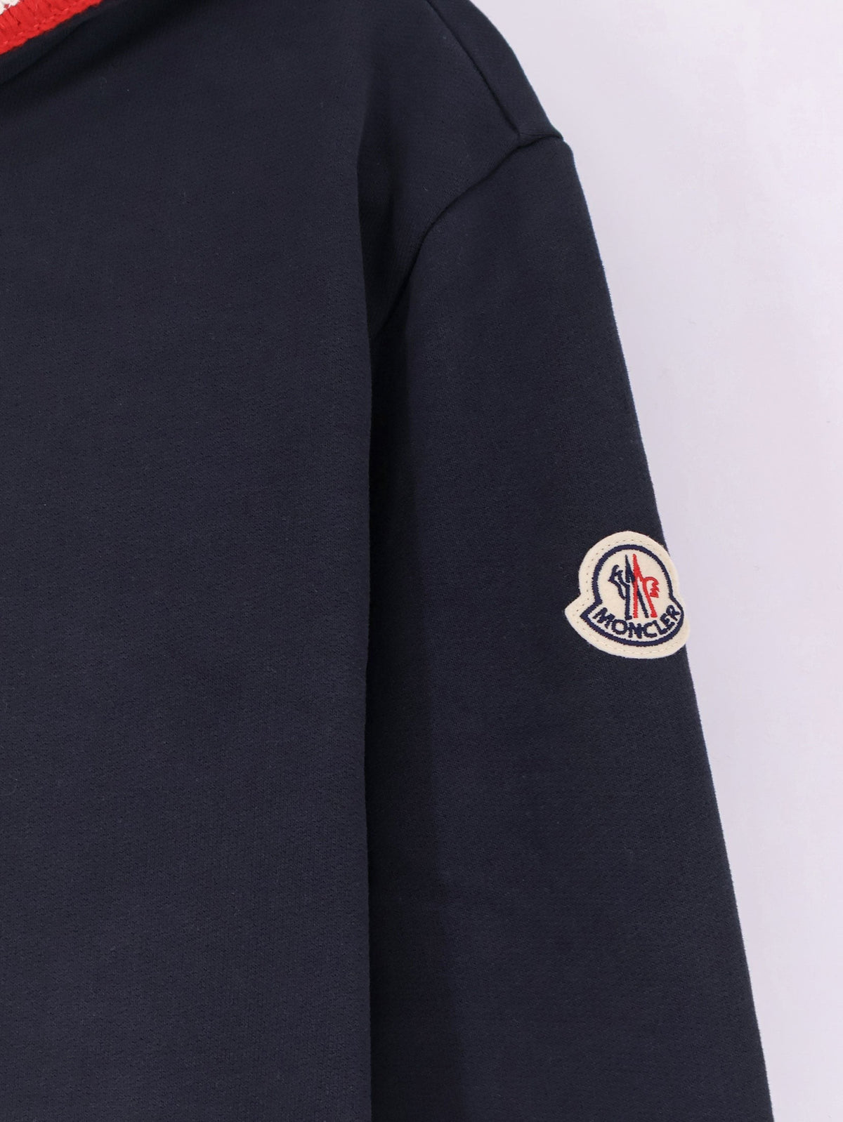 Moncler Men's Cotton Sweatshirt Blue