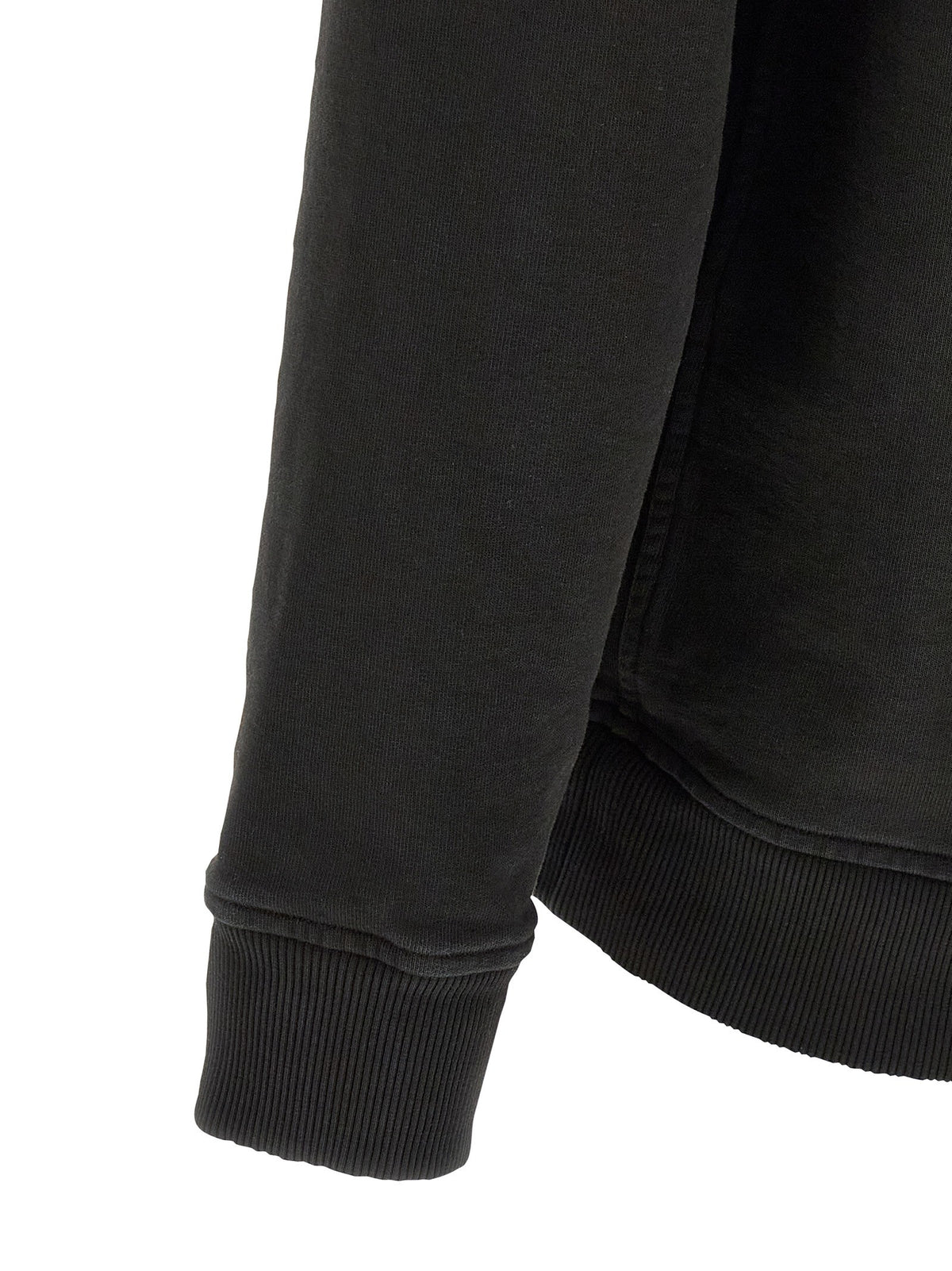 Riviera Project Cotton Sweatshirt Black, view 4
