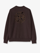Stone Island Men's Cotton Sweatshirt Red, view 2
