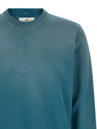 Riviera Project Cotton Sweatshirt Blue, view 3