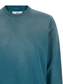 Riviera Project Cotton Sweatshirt Blue, view 3