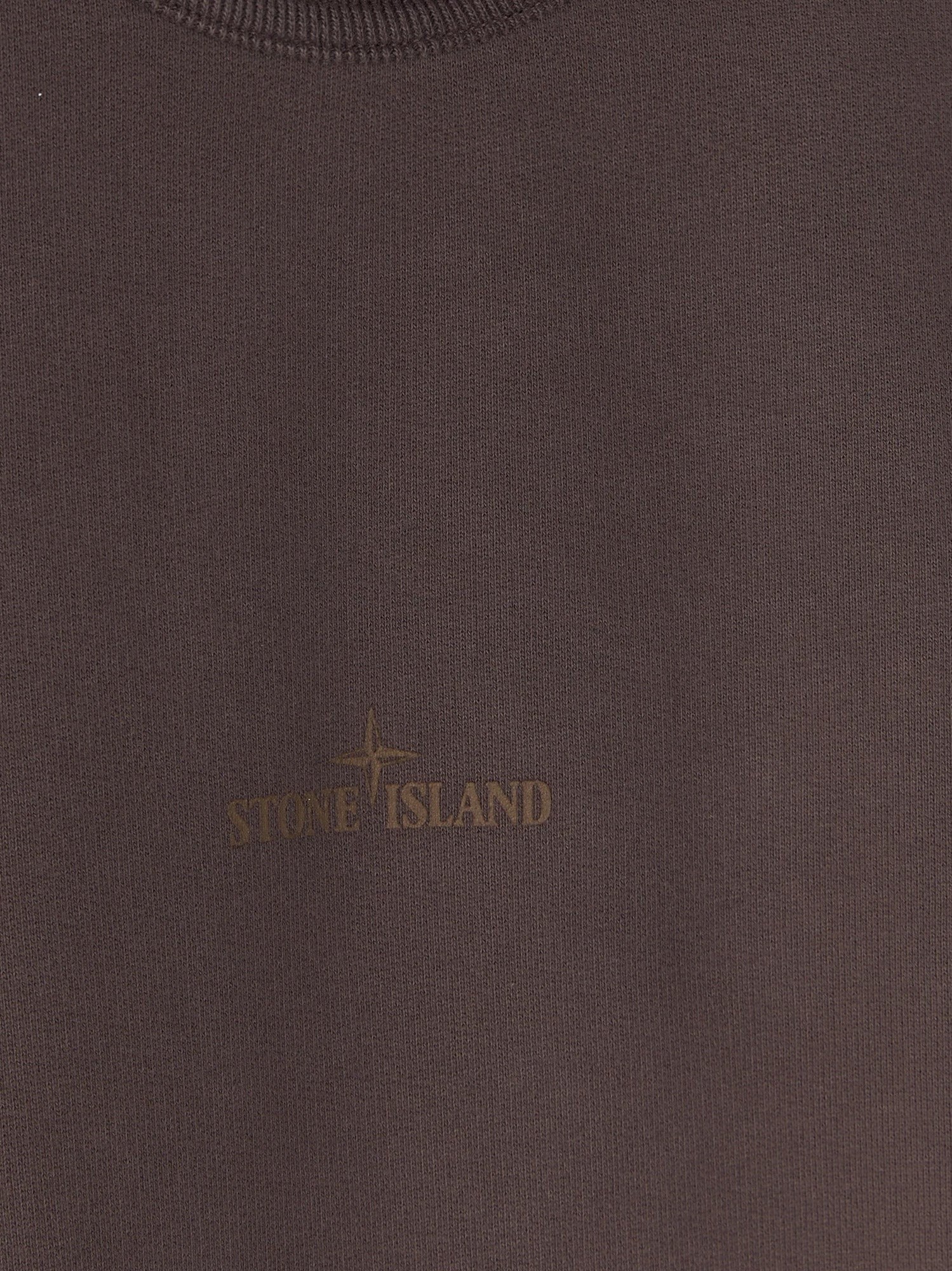 Stone Island Men's Cotton Sweatshirt Red