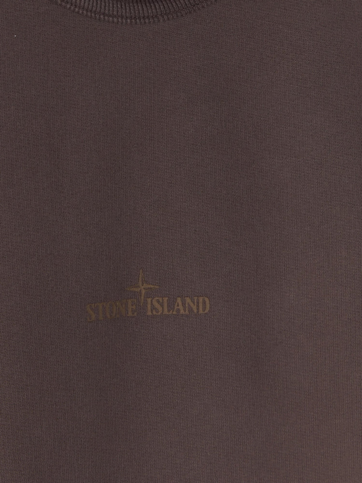 Stone Island Men's Cotton Sweatshirt Red, view 4