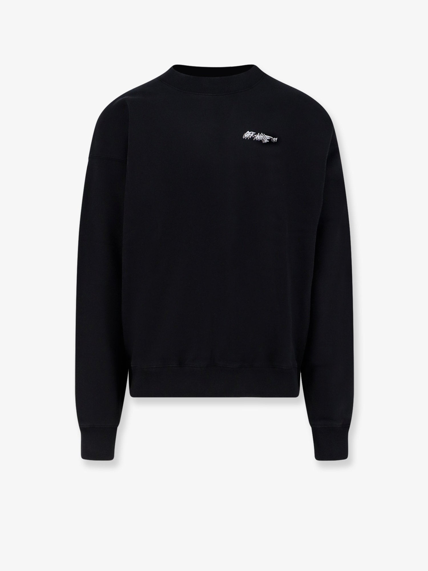 Off-White Men's Cotton Sweatshirt Black