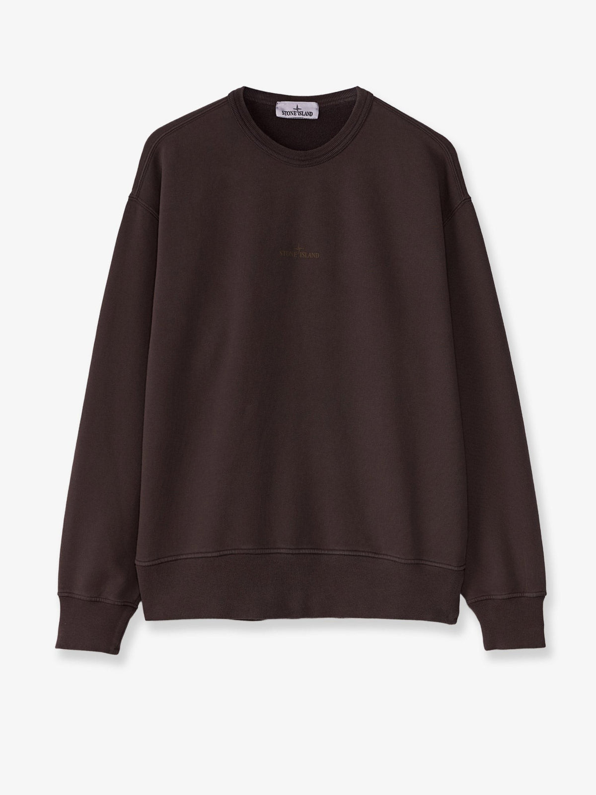 Stone Island Men's Cotton Sweatshirt Red