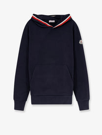 Moncler Men's Cotton Sweatshirt Blue