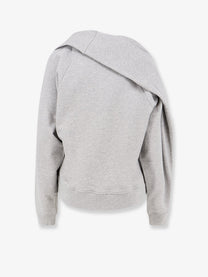 Dries Van Noten Women's Cotton Sweatshirt Grey