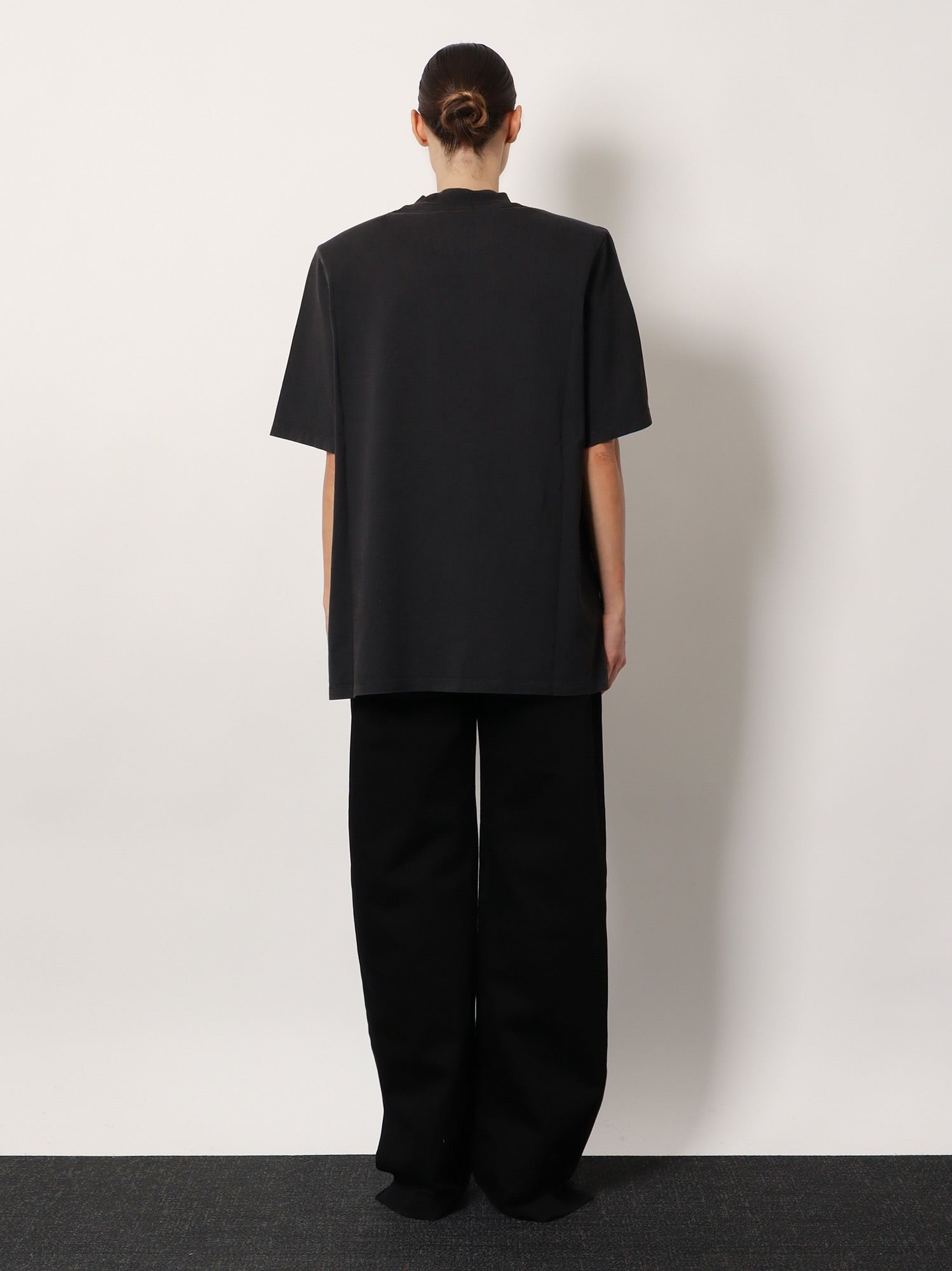 The Attico Women's Cotton Shirt Black