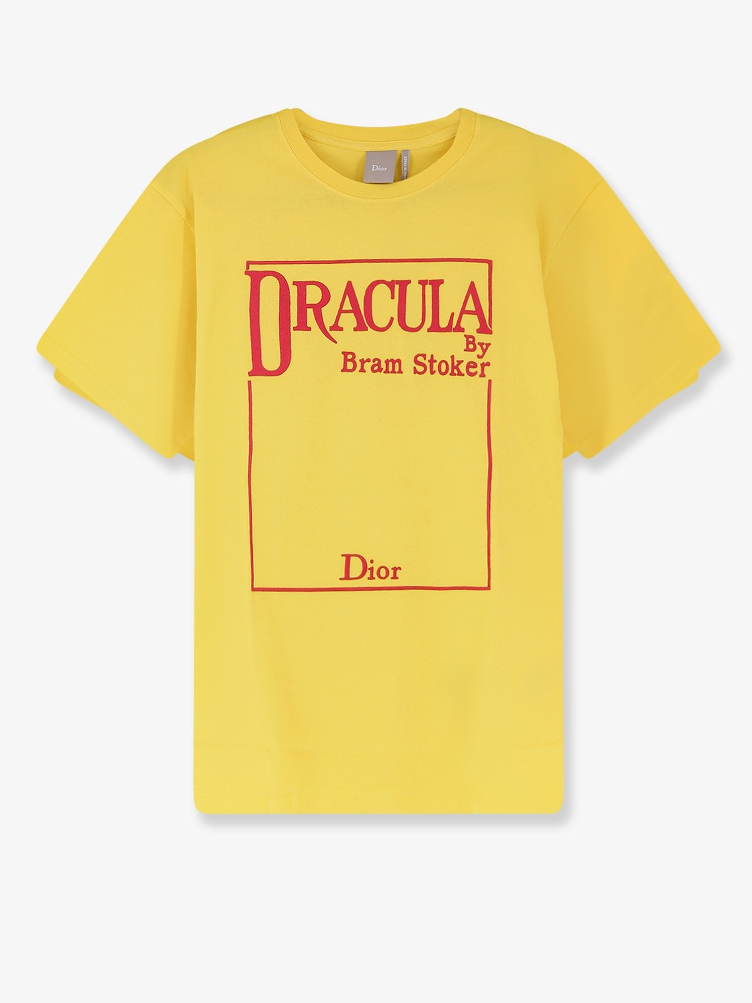 Dior Men's Cotton Shirt Yellow Dior