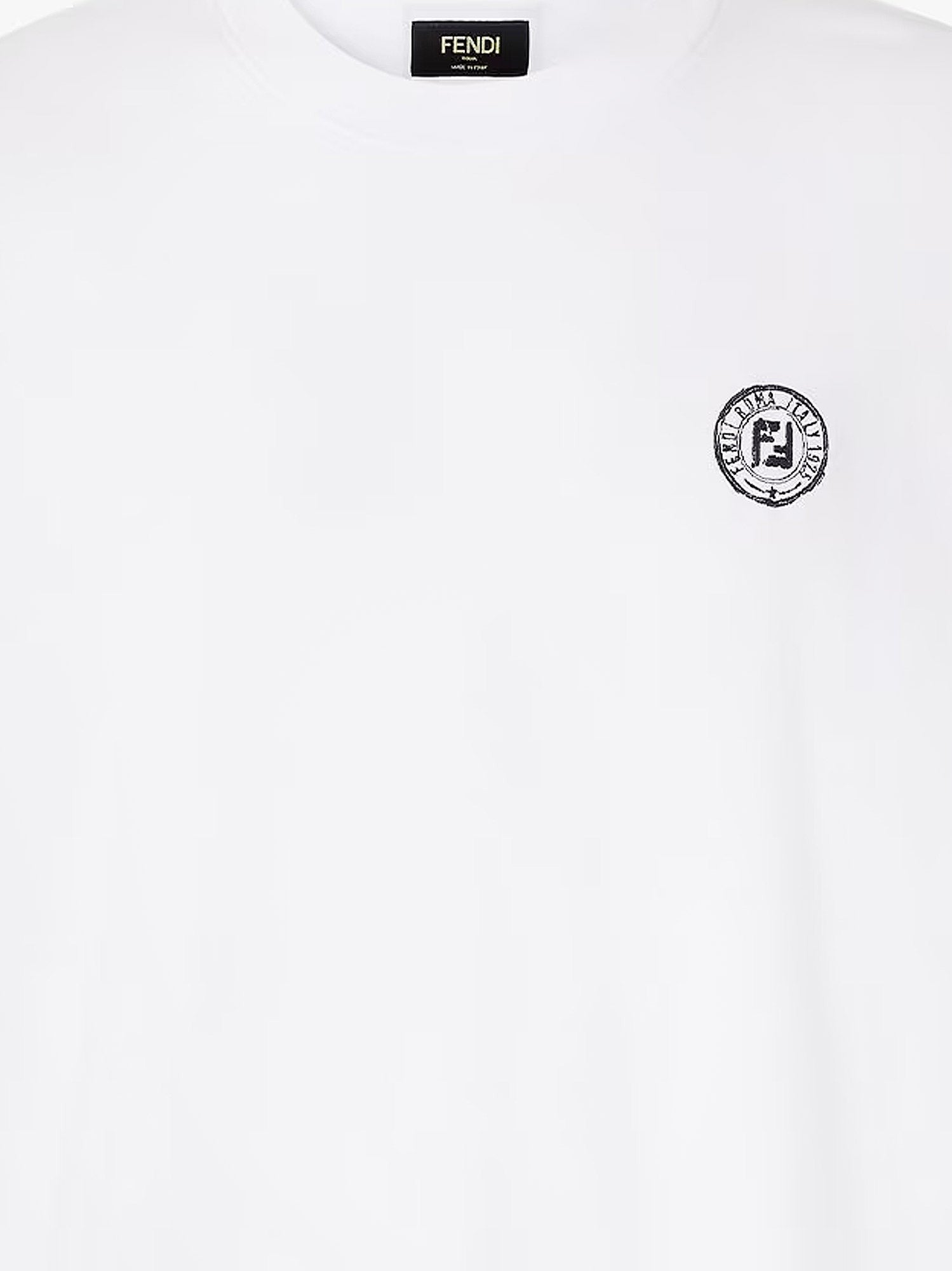 Fendi Men's Postcards Shirt White