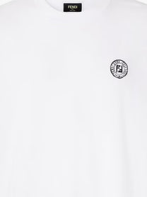 Fendi Men's Postcards Shirt White
