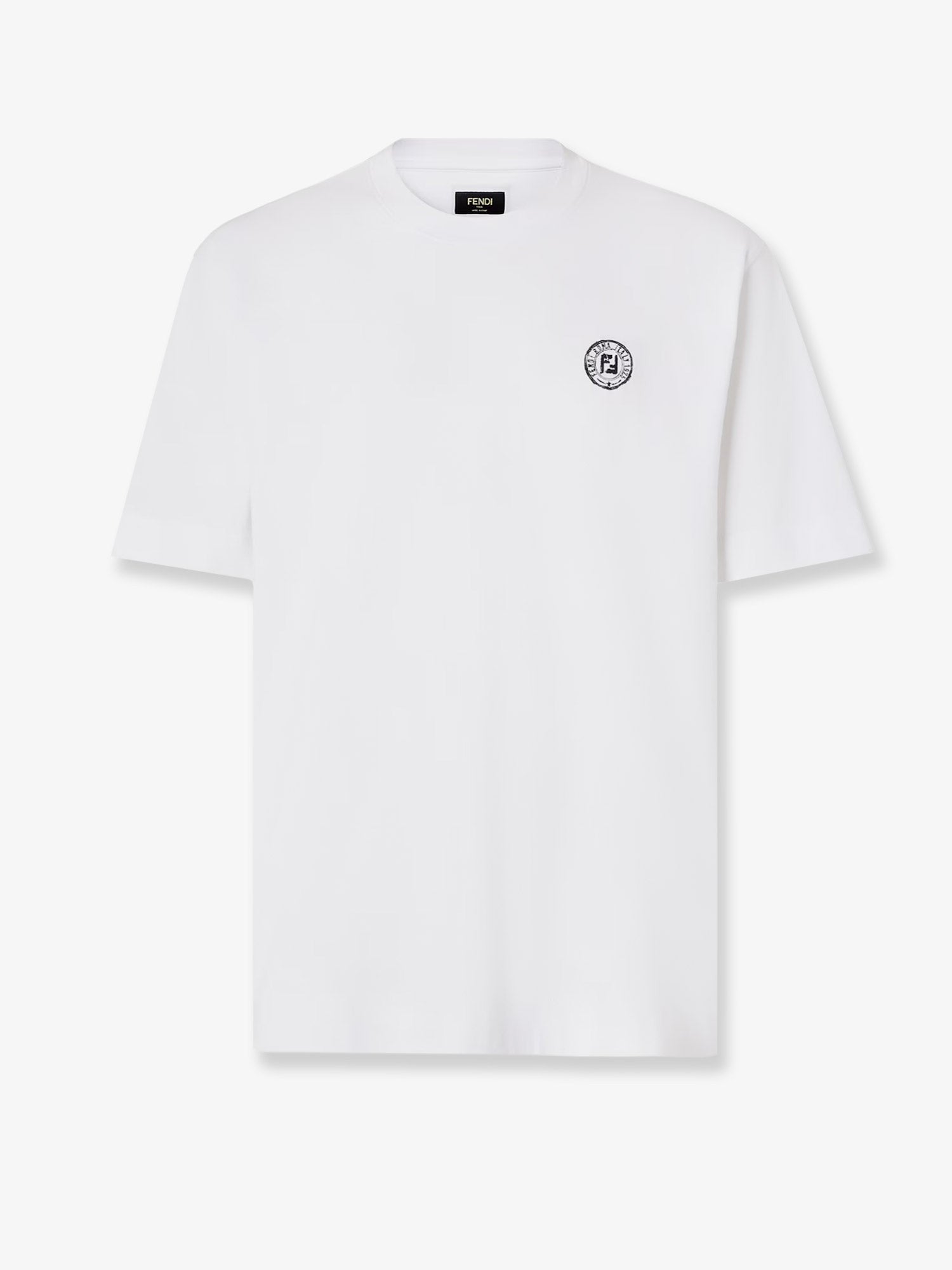 Fendi Men's Postcards Shirt White