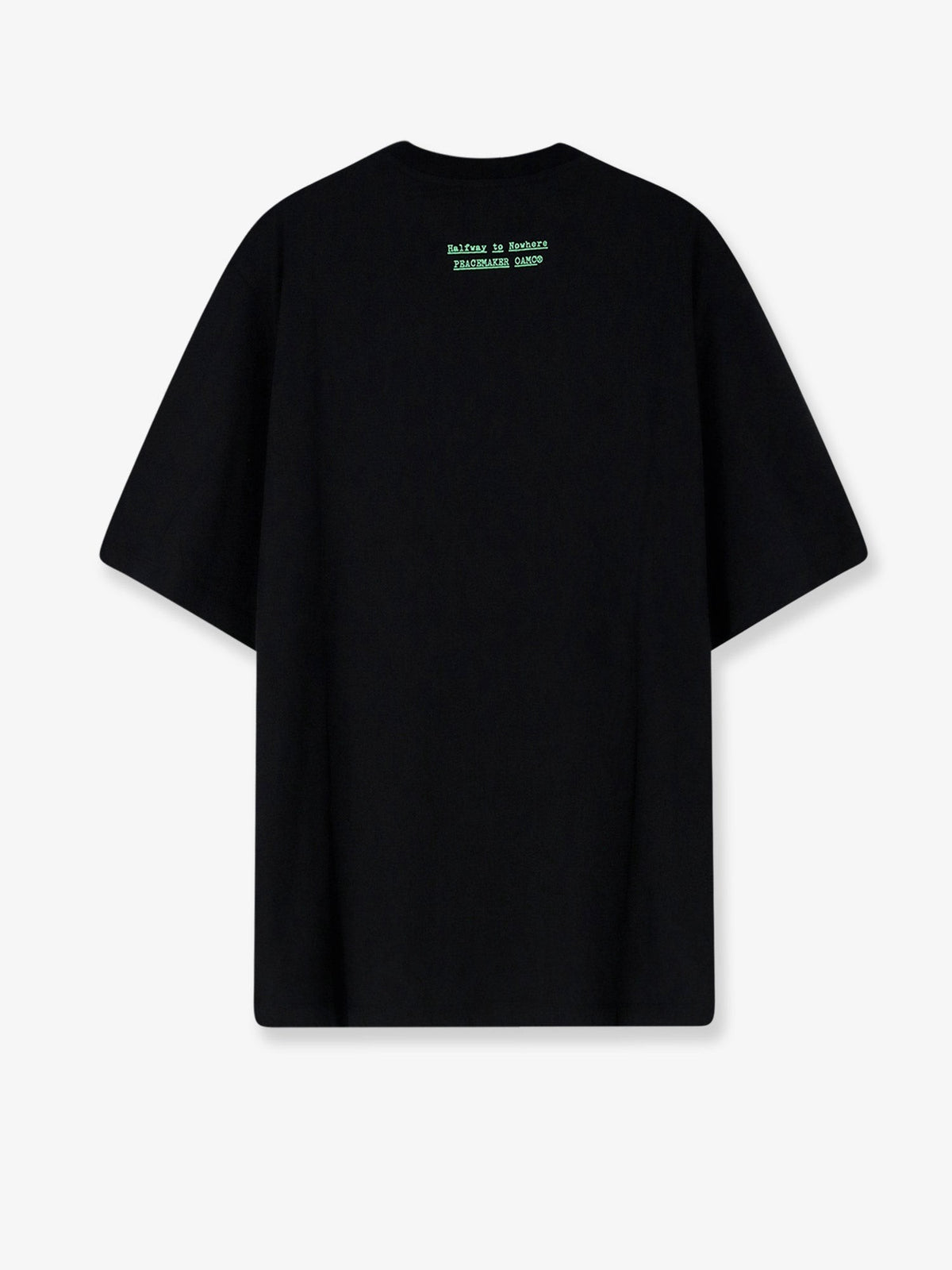 Oamc Peacemaker Men's Cotton Shirt Black, view 2