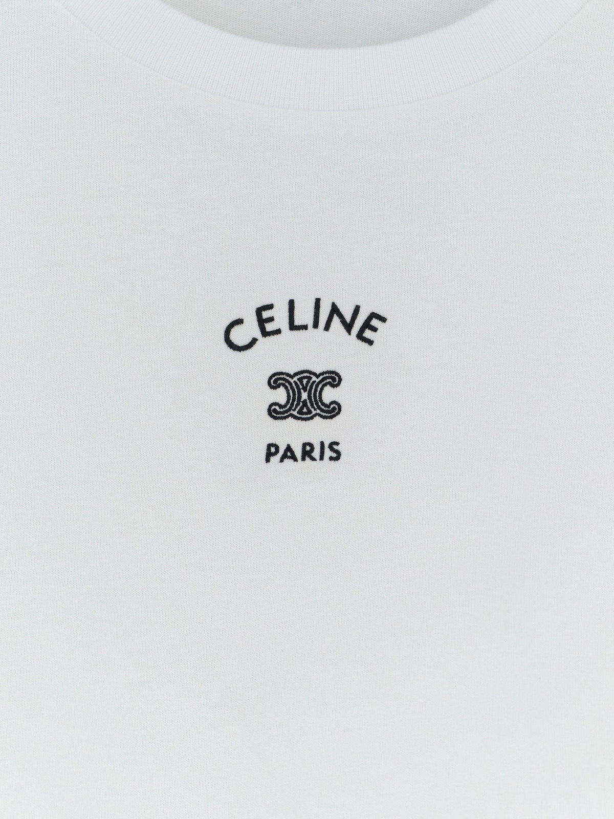 Celine Women's Cotton Shirt Black, view 3