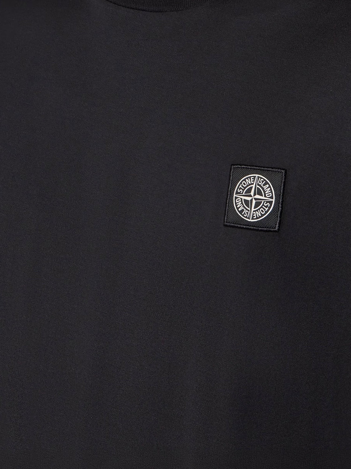Stone Island Men's Cotton Shirt Black, view 3