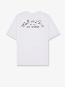 Walk In Paris Men's Cotton Shirt White, view 2