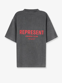 Represent Men's Cotton Shirt Black