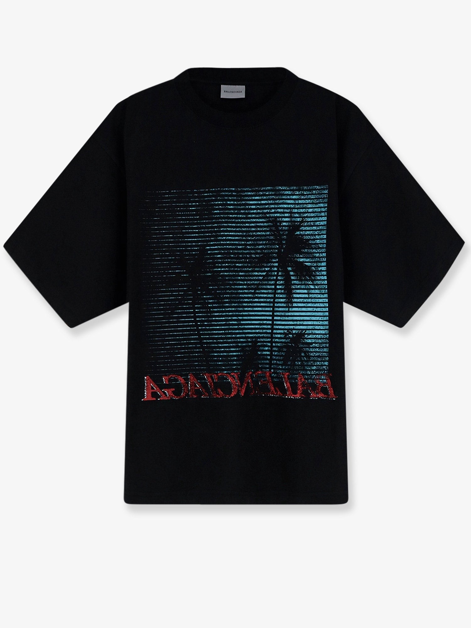 Balenciaga Men's Cotton Shirt Black