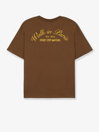 Walk In Paris Men's Cotton Shirt Brown