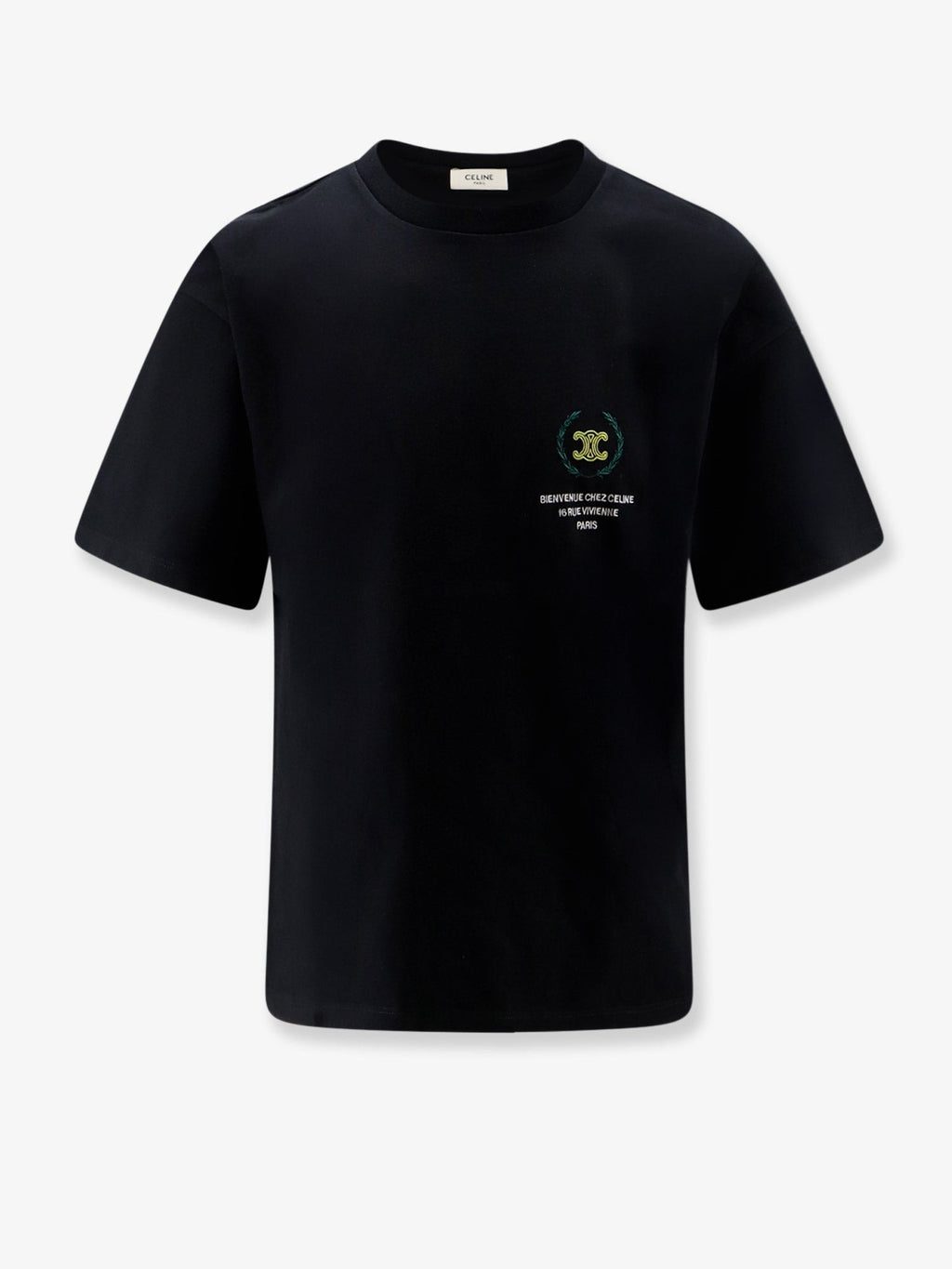 Celine Men's Cotton Shirt Black