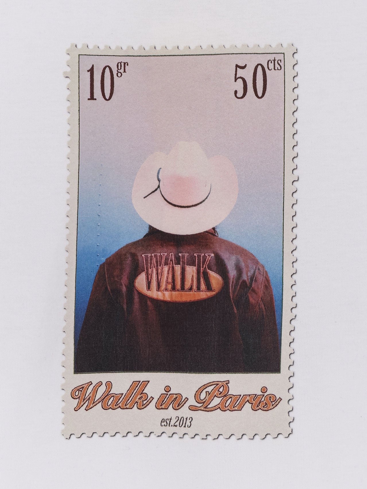 Walk In Paris Men's Cotton Shirt White