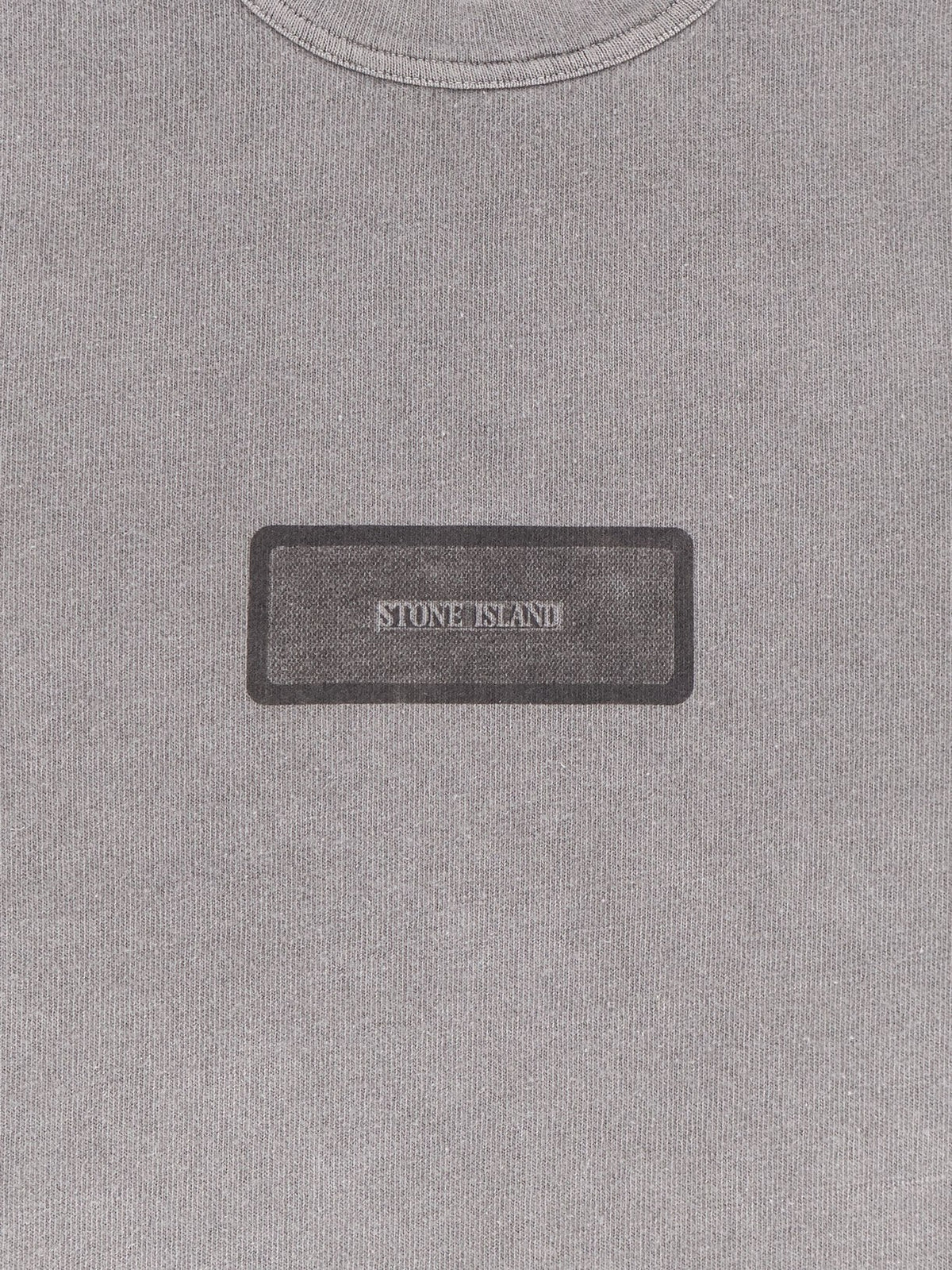 Stone Island Men's Cotton Shirt Grey, view 3