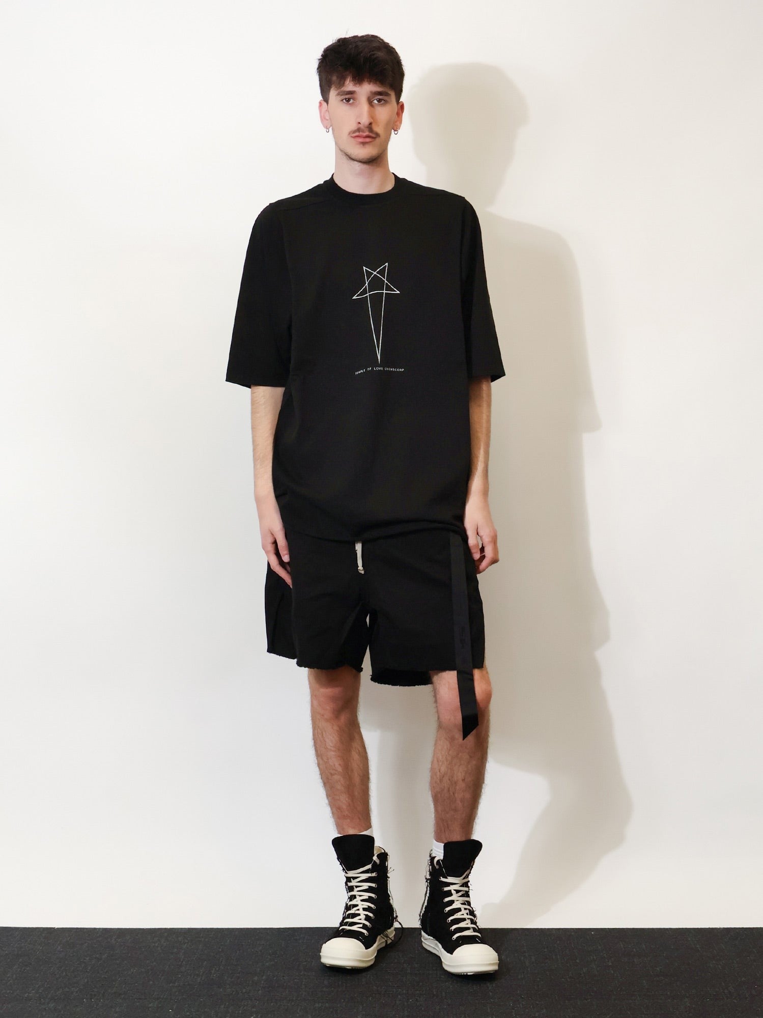 DRKSHDW Men's Jumbo Shirt Black