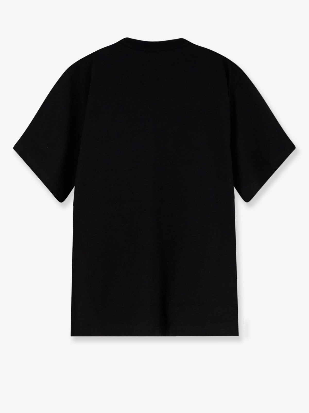 Sacai Men's Cotton Shirt Witht on the Front Black, view 2
