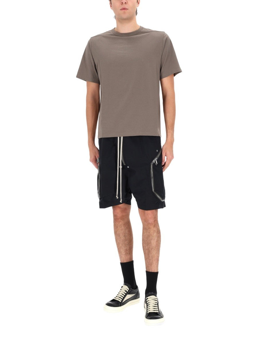 Rick Owens Men's Cotton Shirt Grey